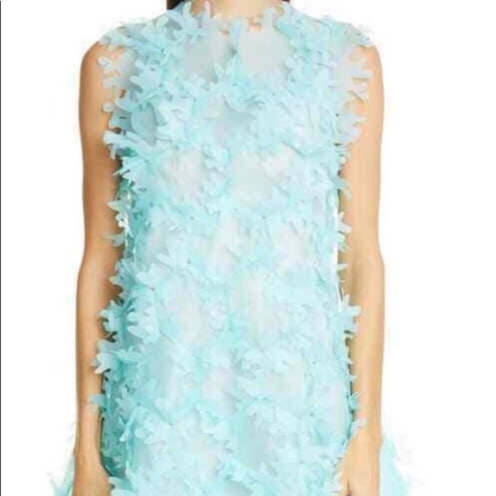 Pascal laser cut mini dress